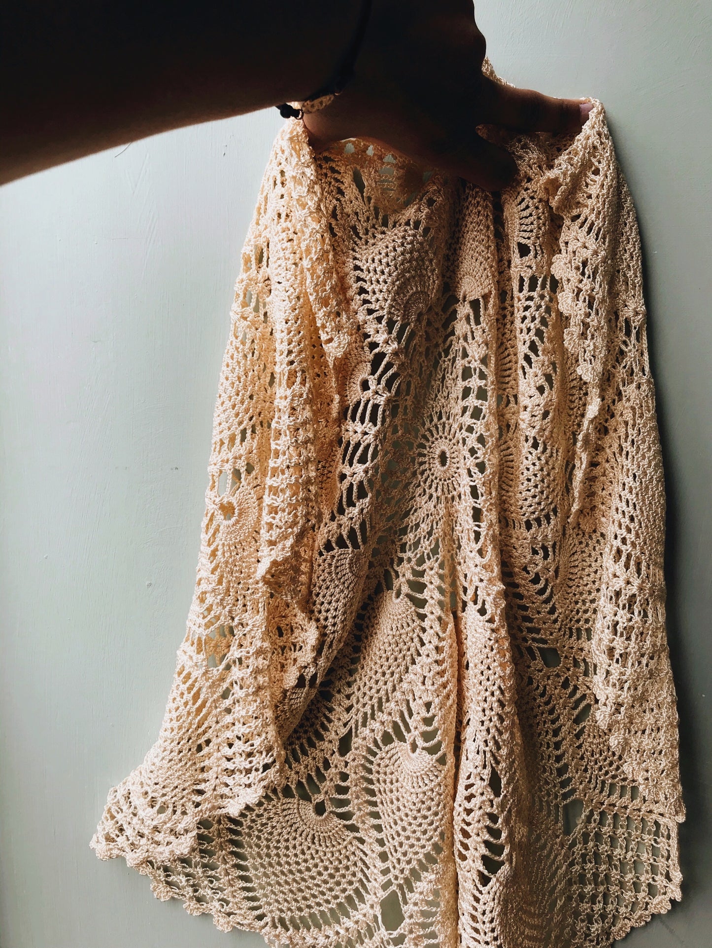 Large Crochet Textile