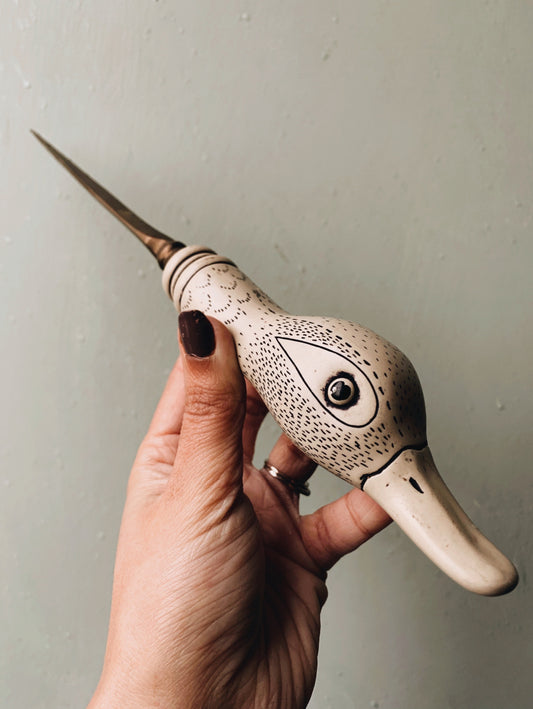 Vintage Duck Letter Opener