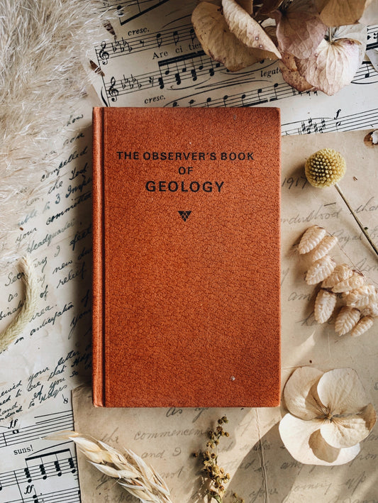 Vintage 1974 Geology Observer Book