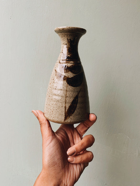 Rustic Hand~thrown Botanica Vase