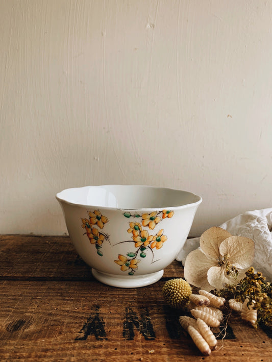 Vintage Foley Yellow Bowl