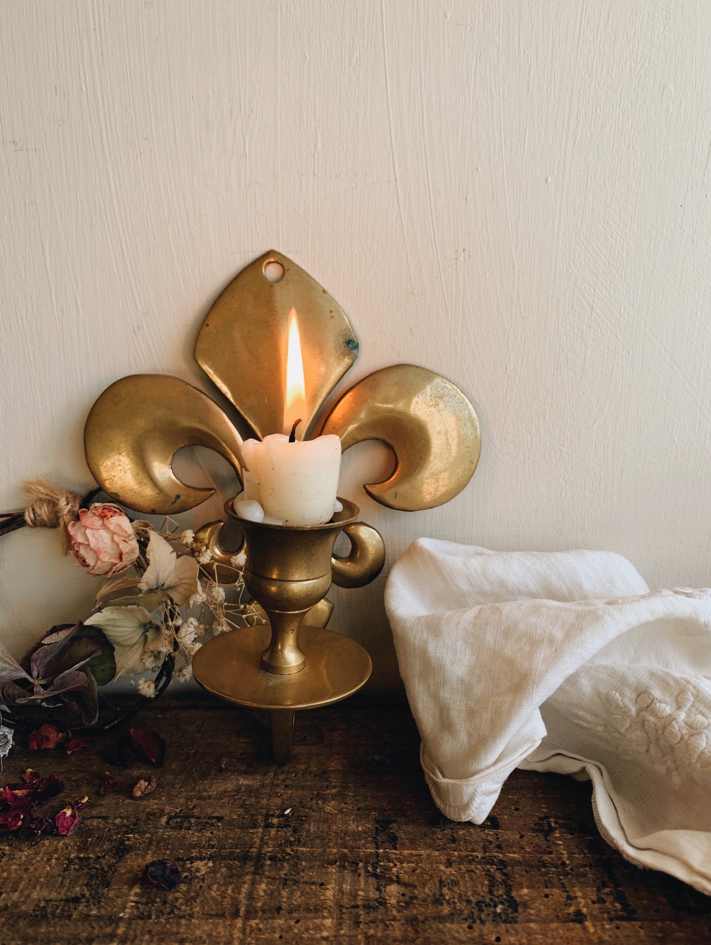 Vintage Decorative Candle Wall Holder