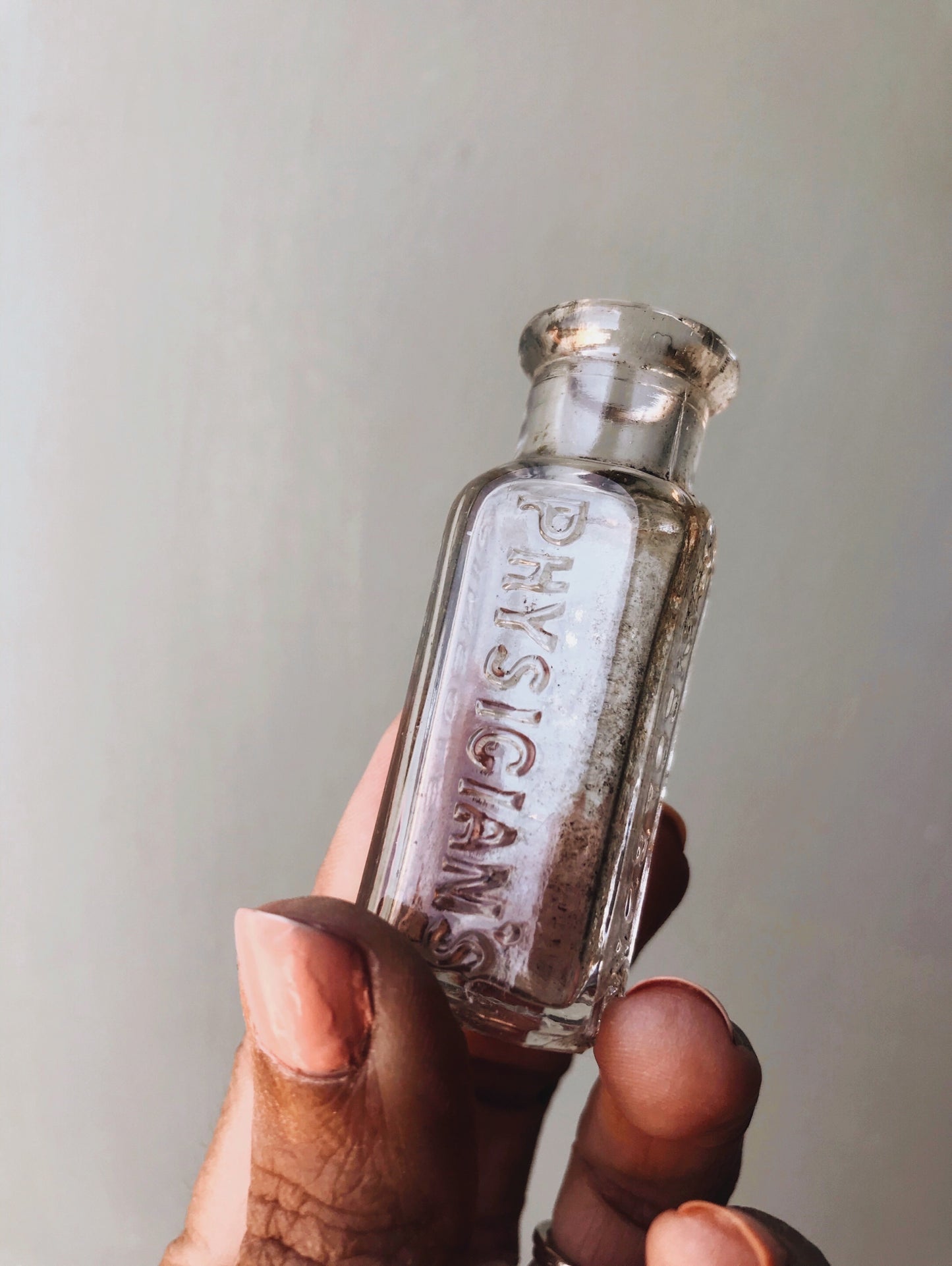 Antique Physicians Bottle