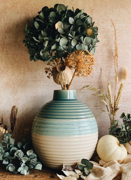 Large Ombré Ceramic Vase (UK SHIPPING ONLY)