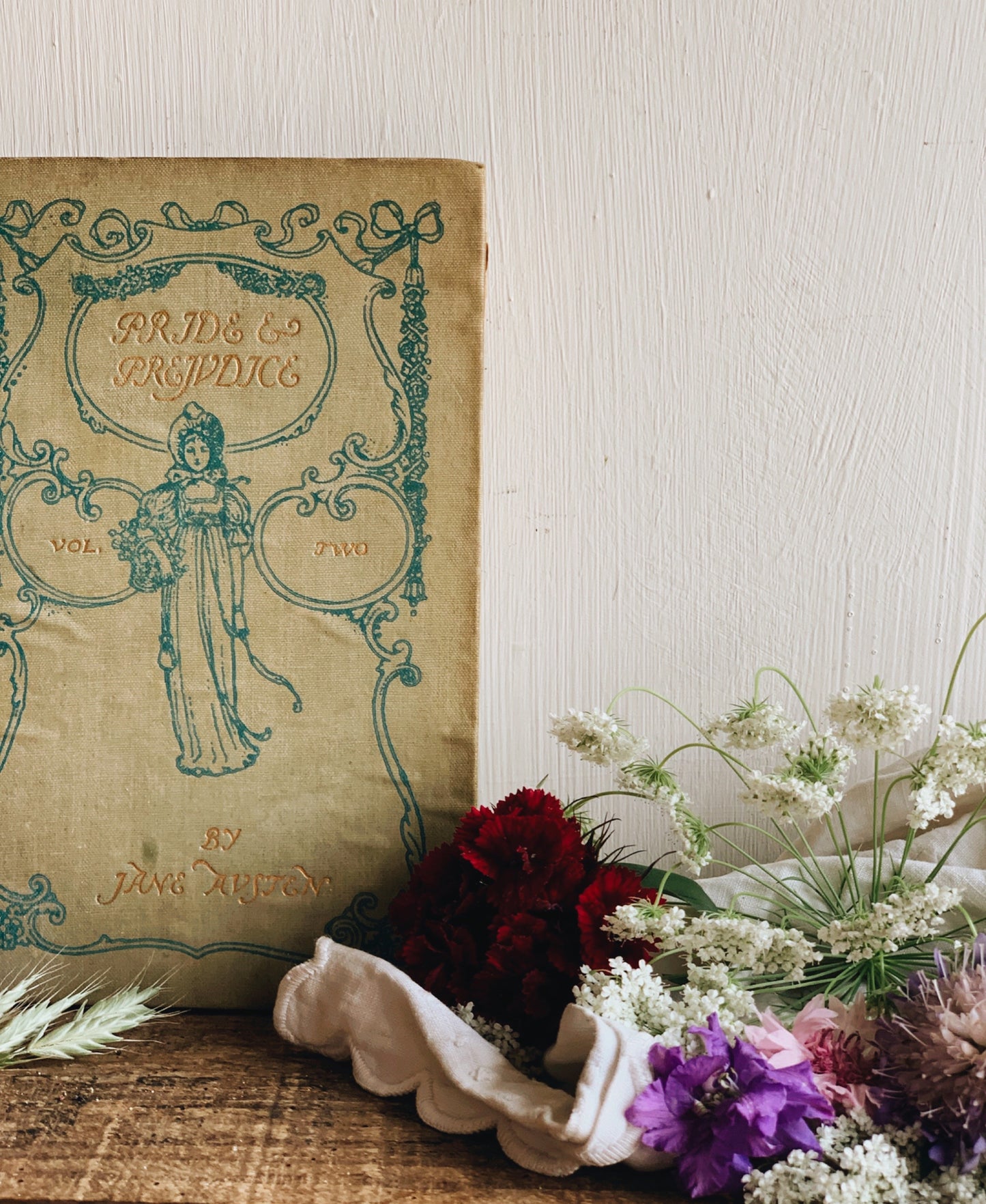 Antique 1898 ~ 1902 pride and prejudice volume II Jane Austin  Reginald B Johnson