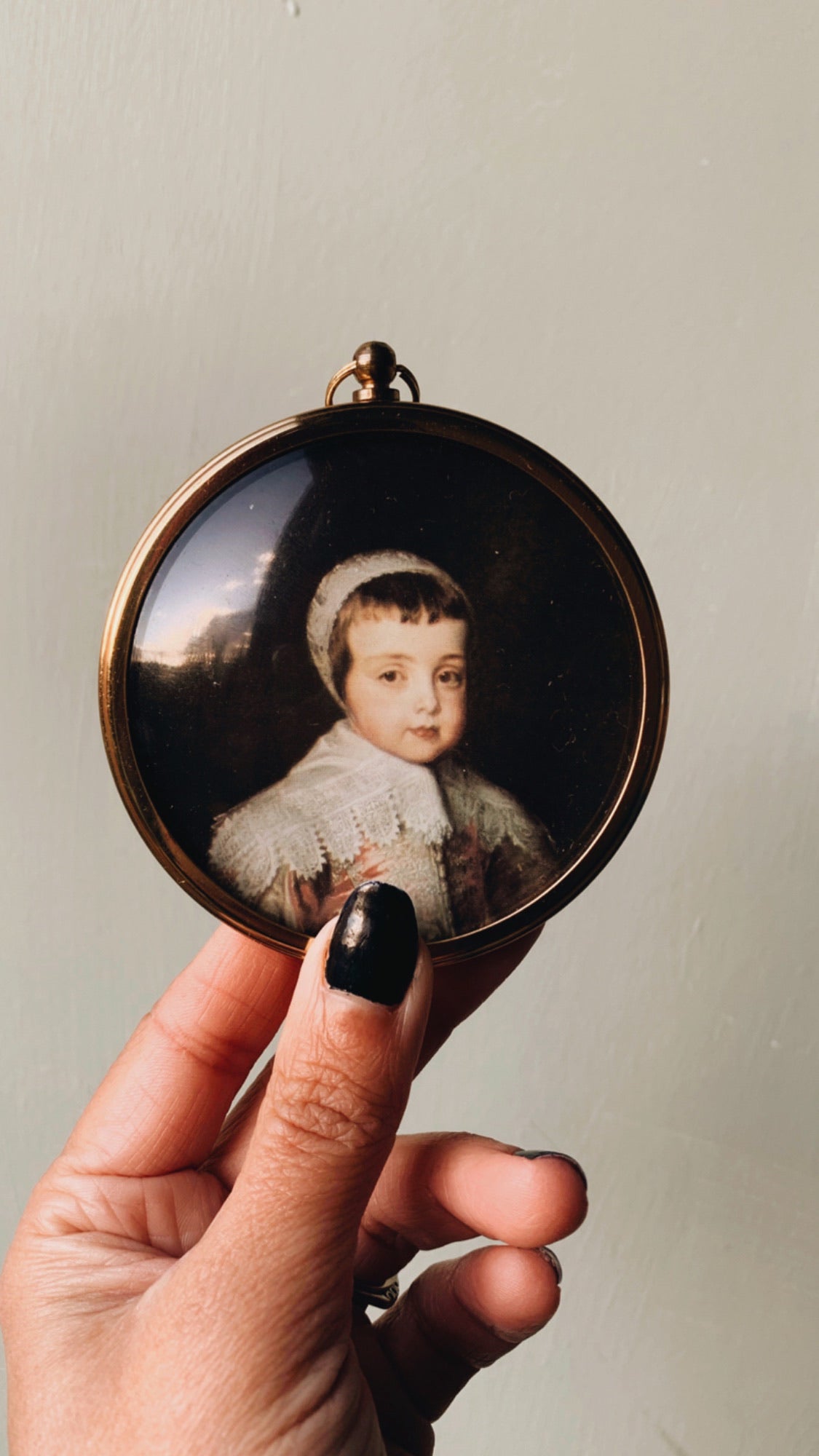 Vintage Framed Artwork ~ The eldest son of Charles I