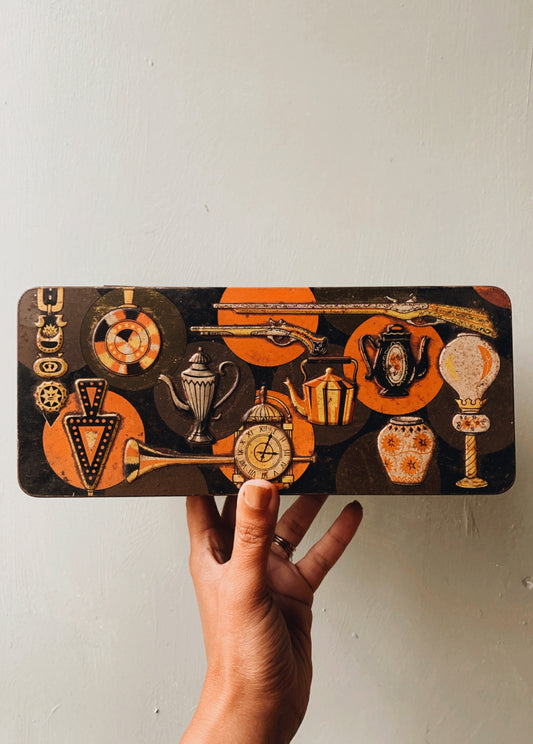 Large Retro Kitsch Tin