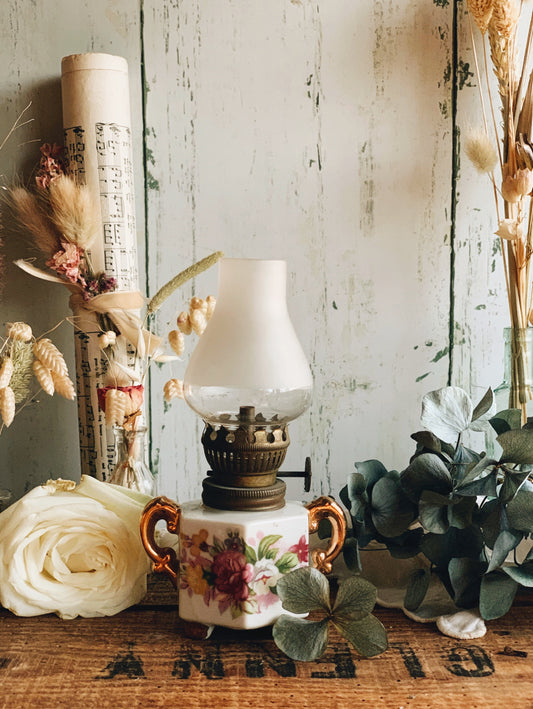 Vintage Rose Ceramic Burner
