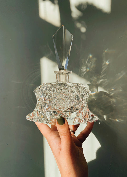 Antique Glass Perfume Bottle
