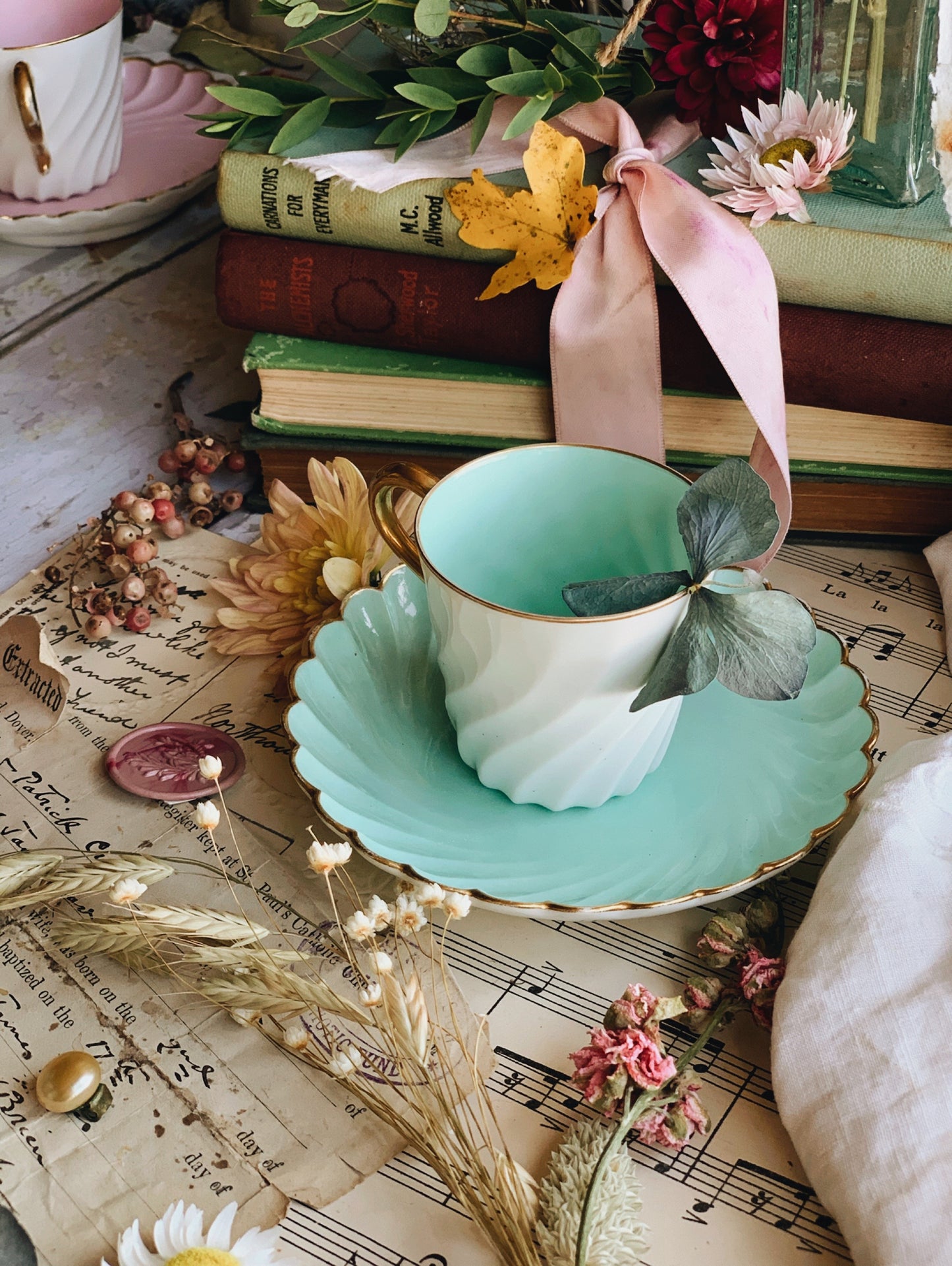 Early 1900’s Antique A.Jenkinson Cup & Saucer Limoges (sets sold separately)