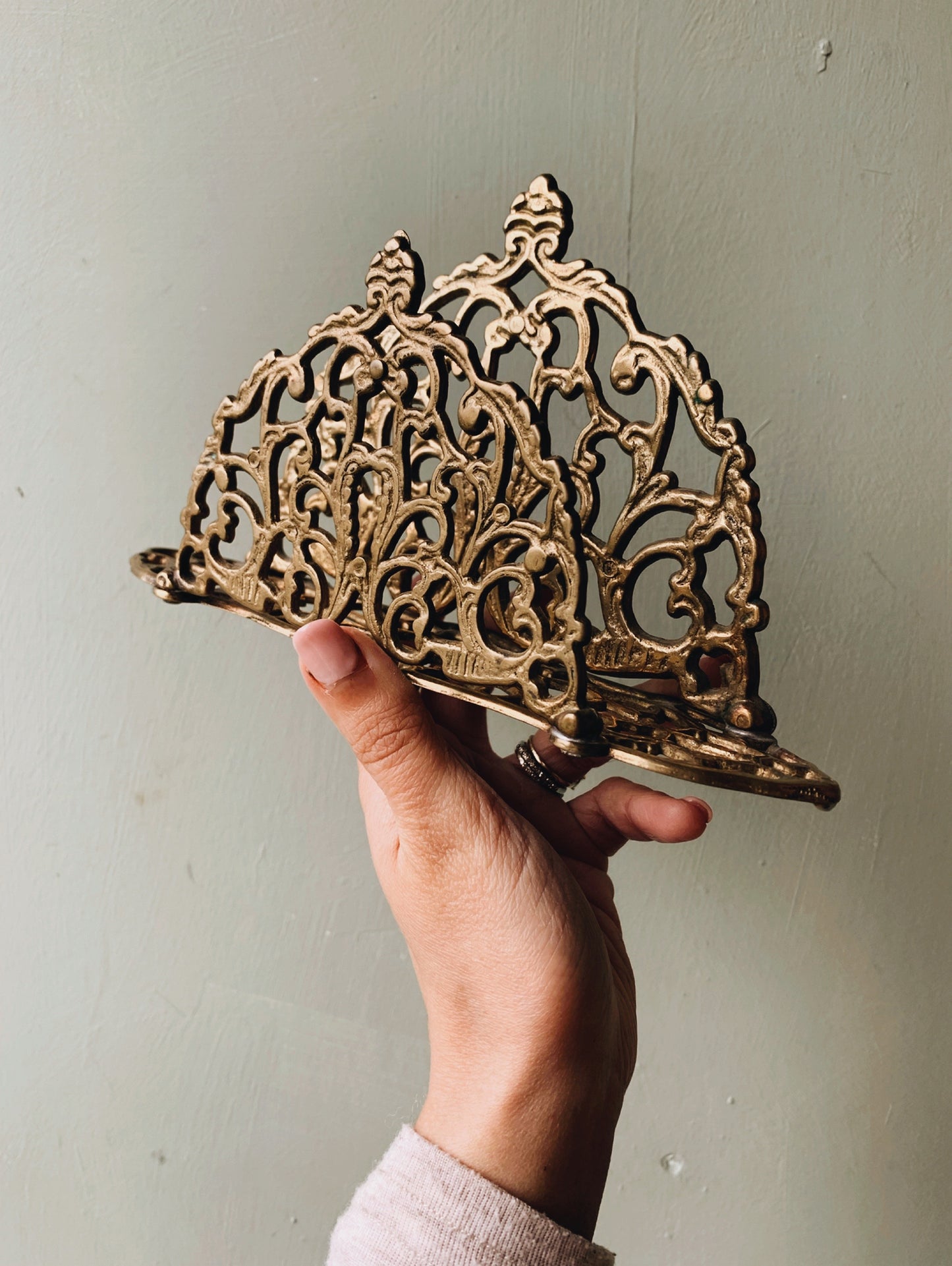 Antique Art Deco Letter Rack