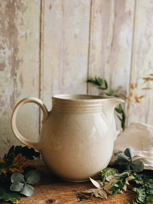 Vintage Churchill Ceramic Speckled Cream Jug