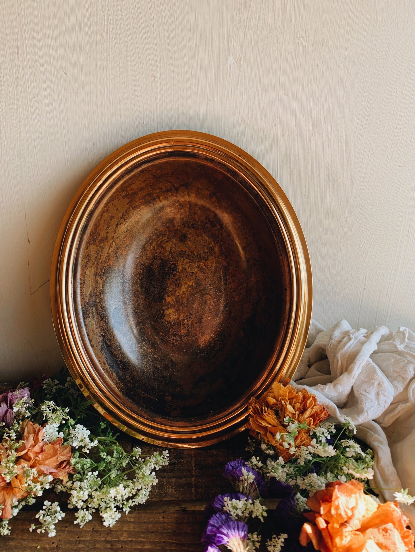 Vintage Metallic (brasses & Coppers) Bowl