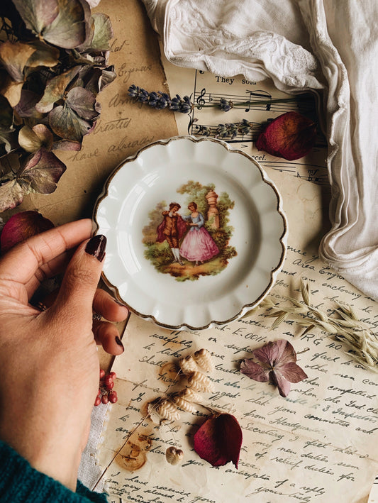 Vintage French Whimsey Dish