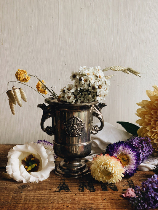 Antique Rosa Silver (plated) Urn