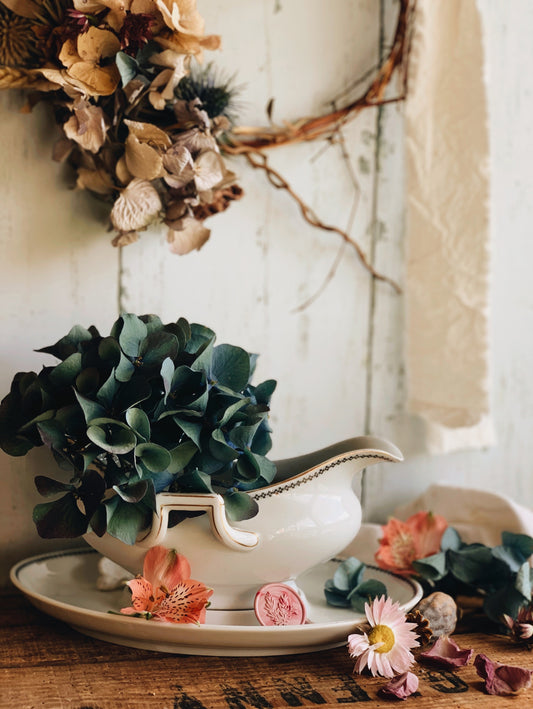 Antique Gravy Boat Dish