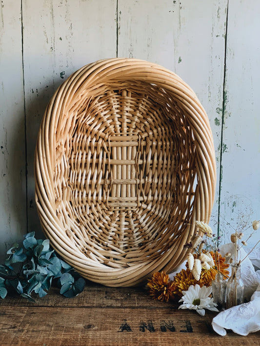 Vintage Wicker Basket