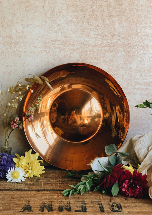 Vintage Copper Dish