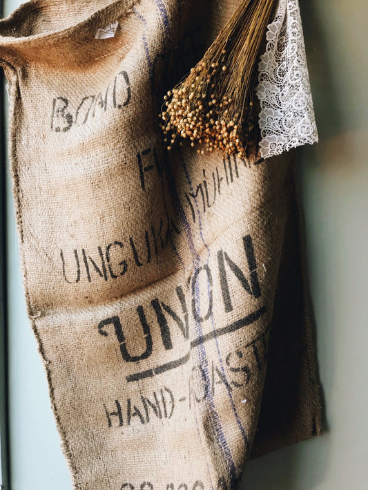 Vintage Bonds Coffee Sack