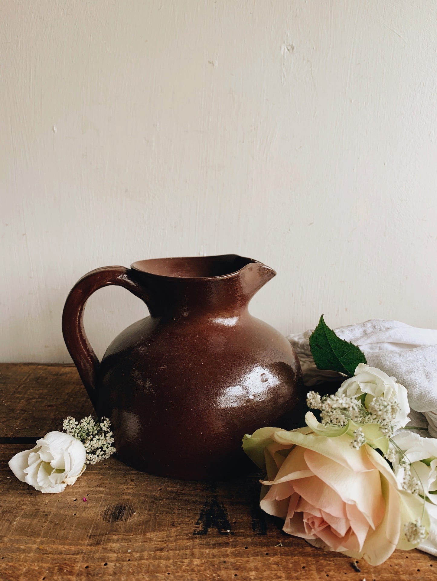 Vintage French Pottery Jug