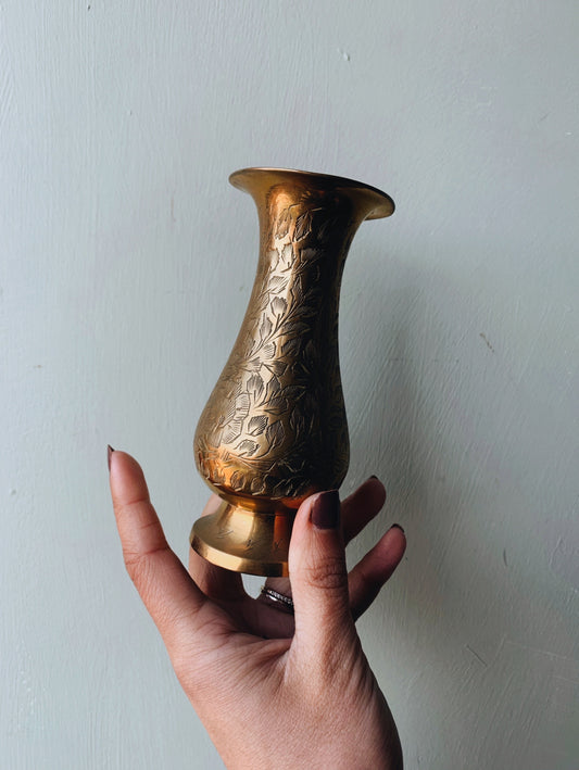 Vintage Decorative Brass Vase