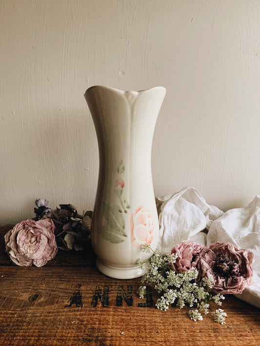 Vintage Royal Winton Rose Stencil Vase