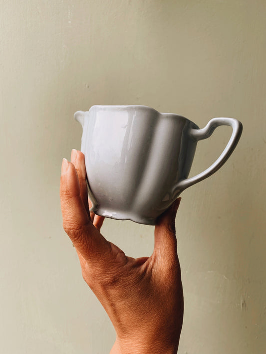 Vintage Blue Milk Jug