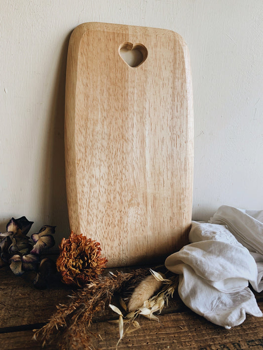 Rustic Wooden Heart Board