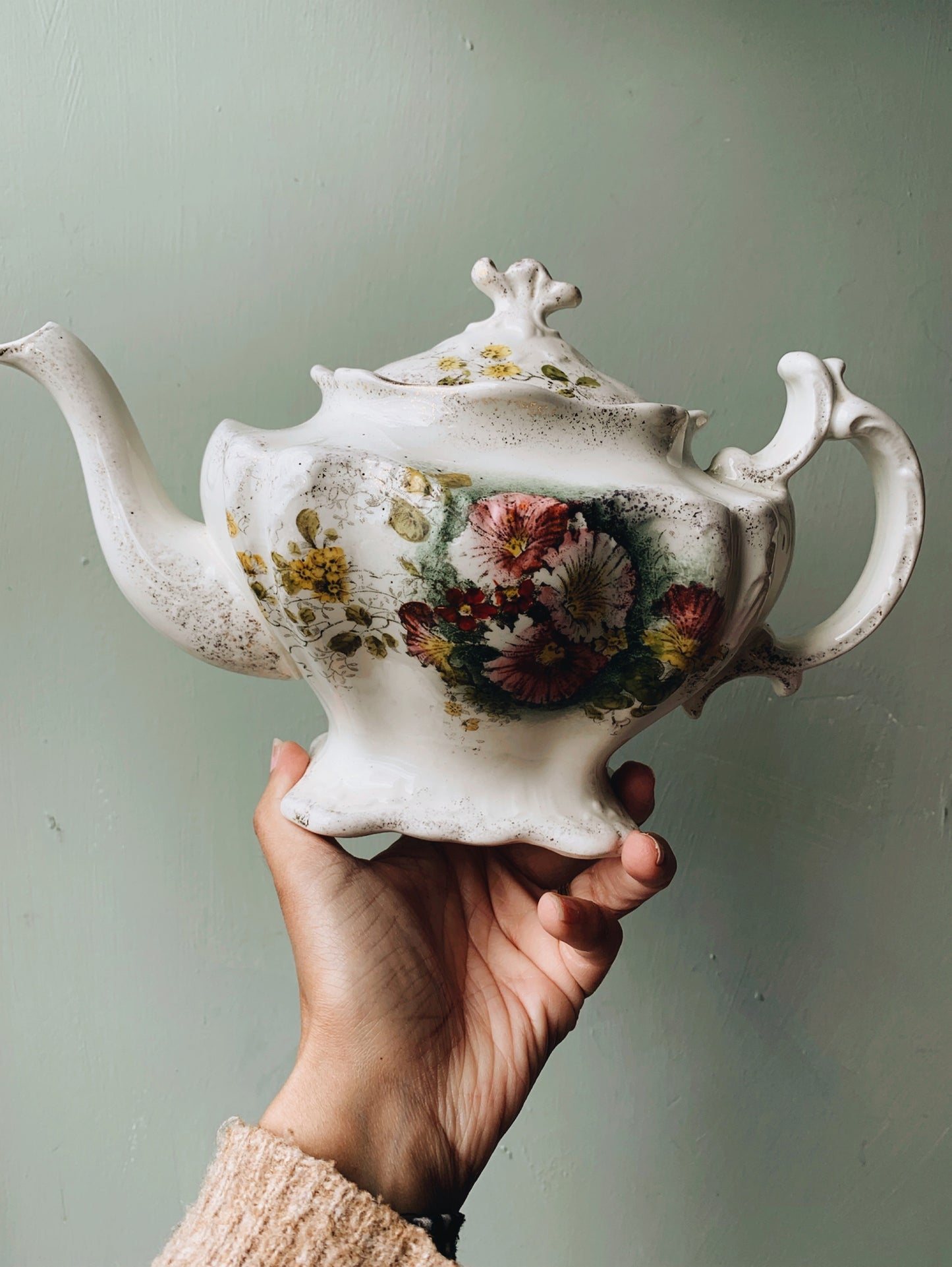 Antique Imperial Wessel Bomm Teapot