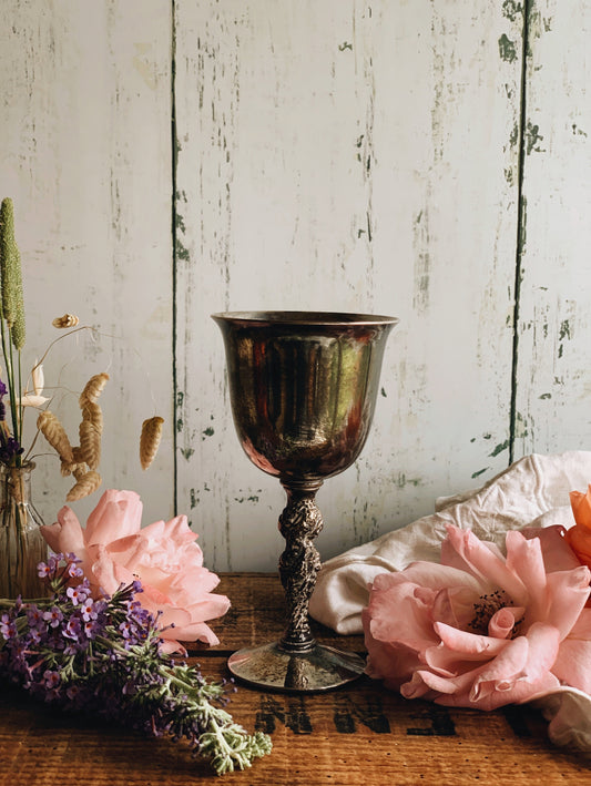 Vintage Spanish Silver Goblet