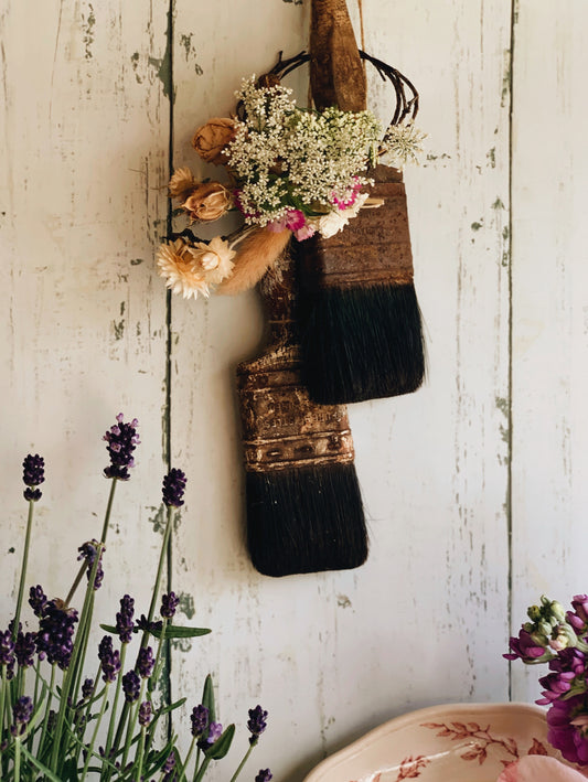 Vintage Wooden Paintbrush