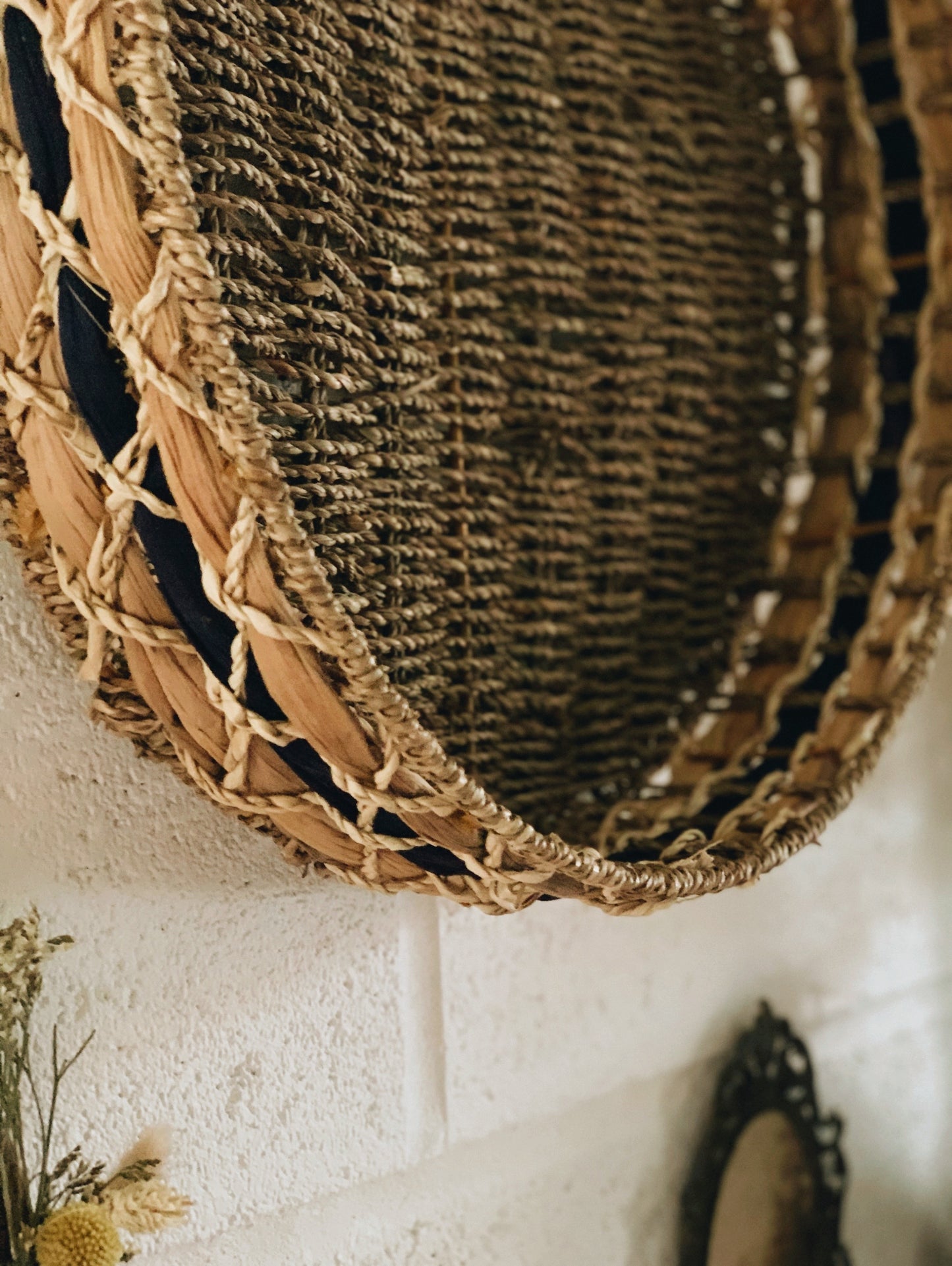Extra Large Woven Wicker Basket