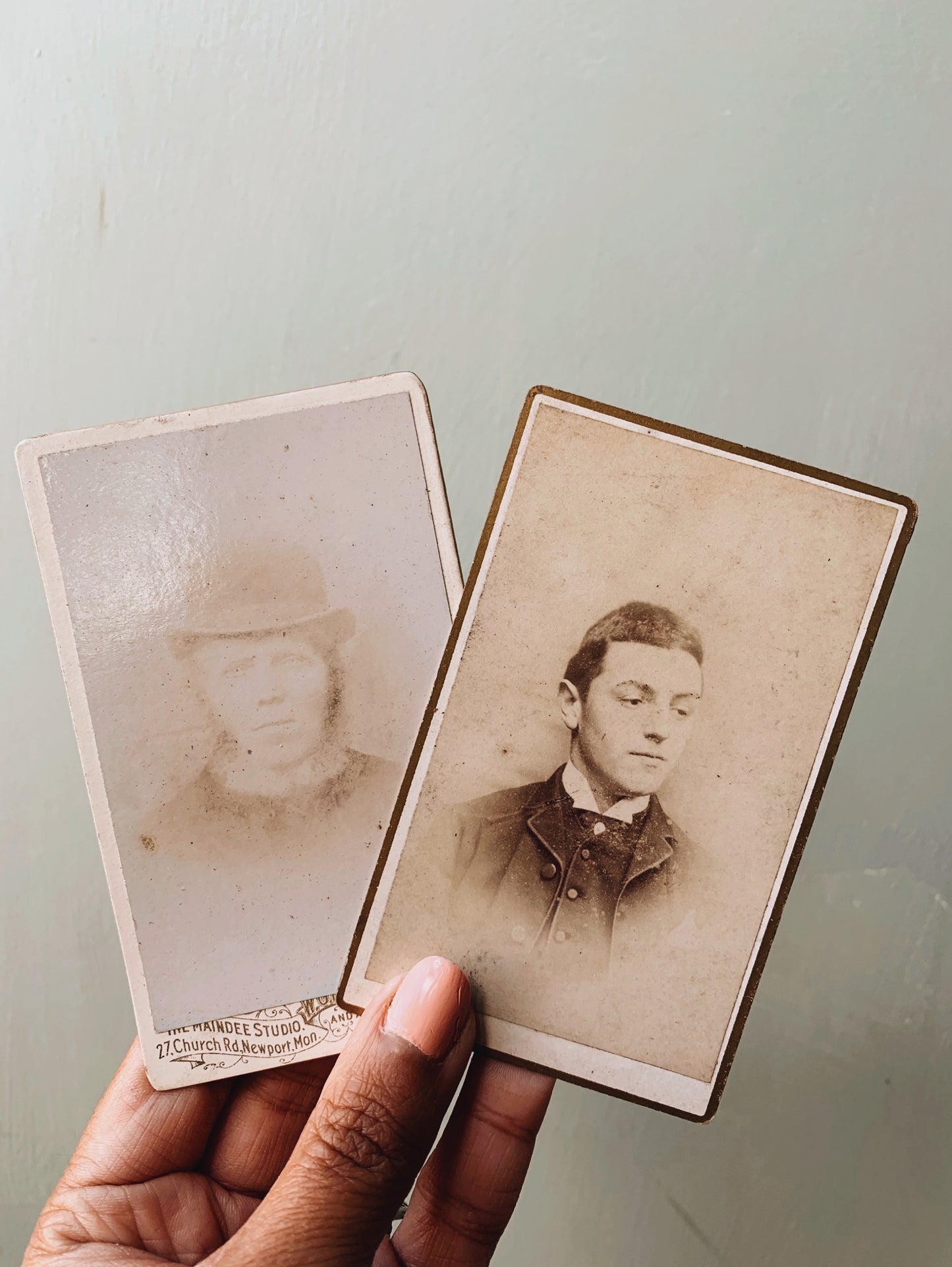 Two Antique Photographs