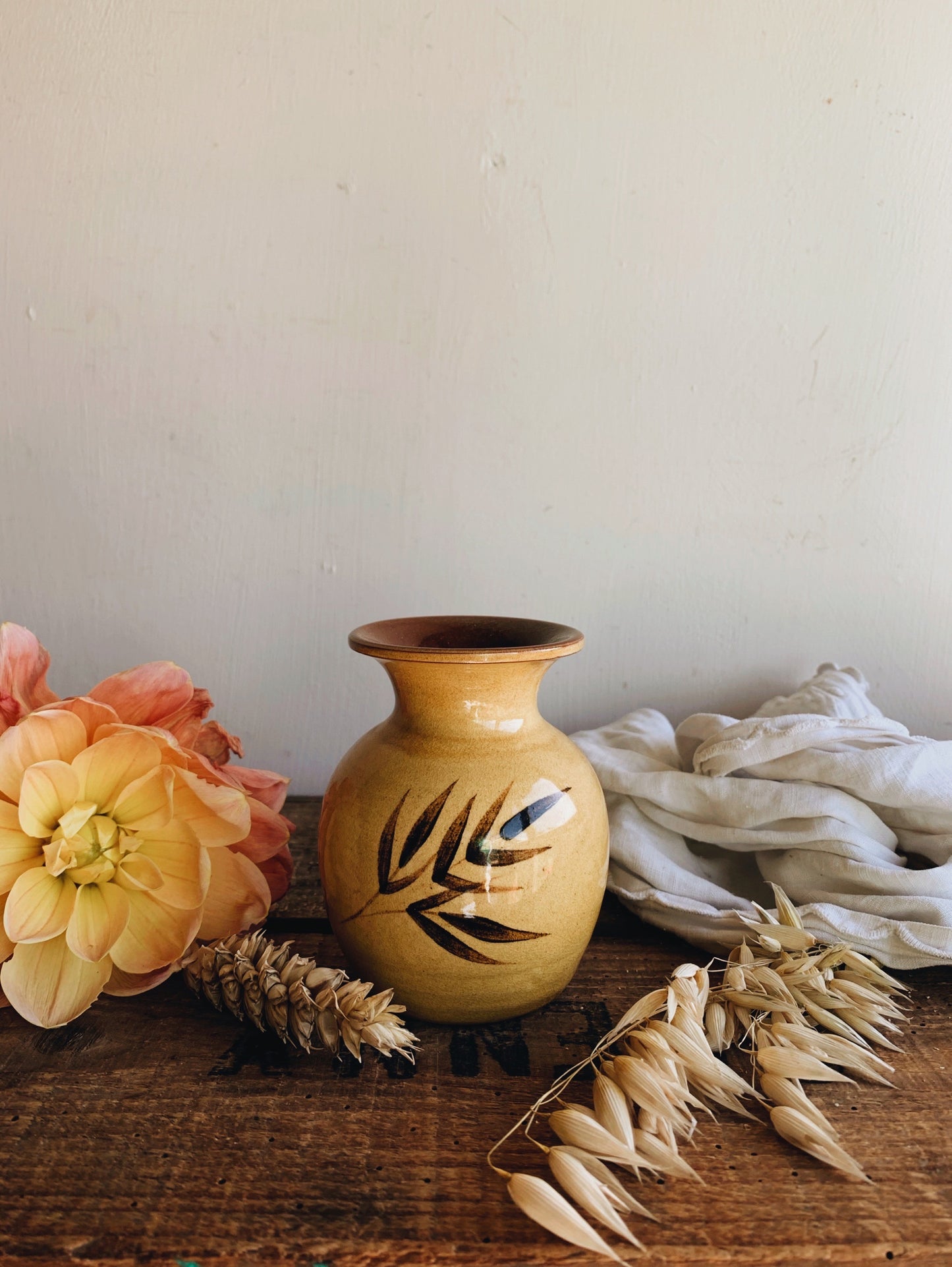 Vintage Botanic Vase