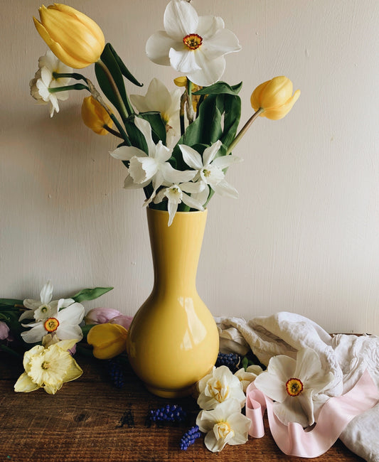 Retro (mid century) Yellow Vase