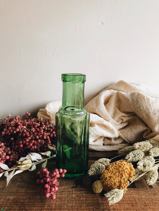 Antique Green Bottle