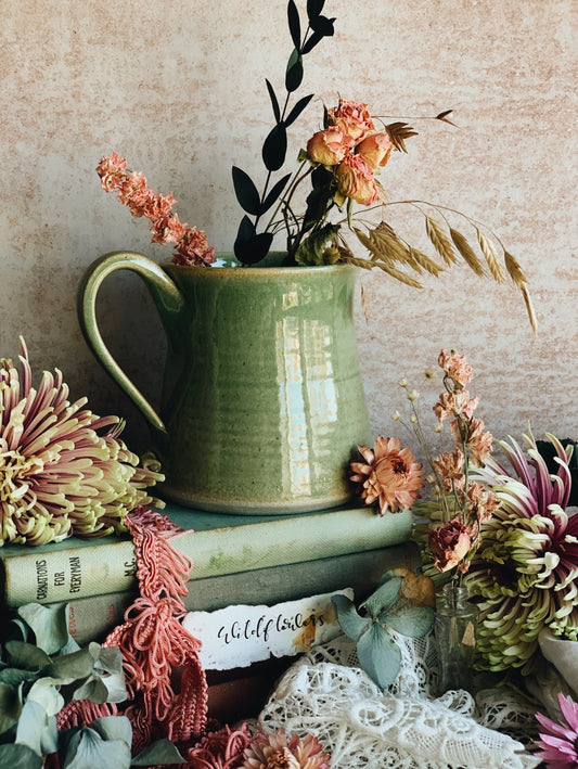 Large Rustic Hand Thrown Mug