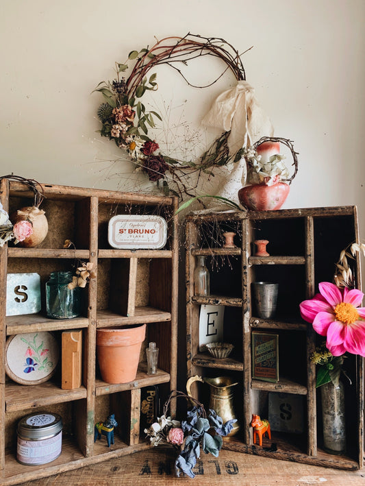 Vintage Painters Pigeon Holes