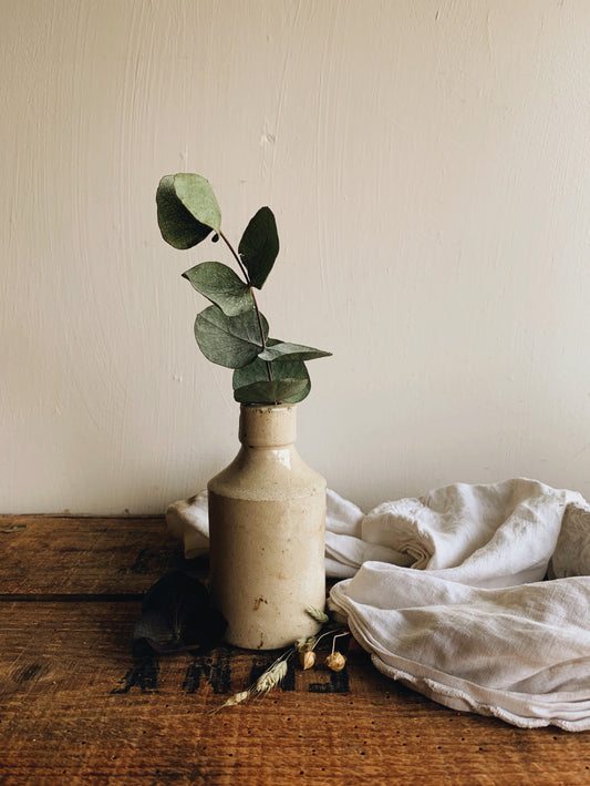 Antique Stone Bottle