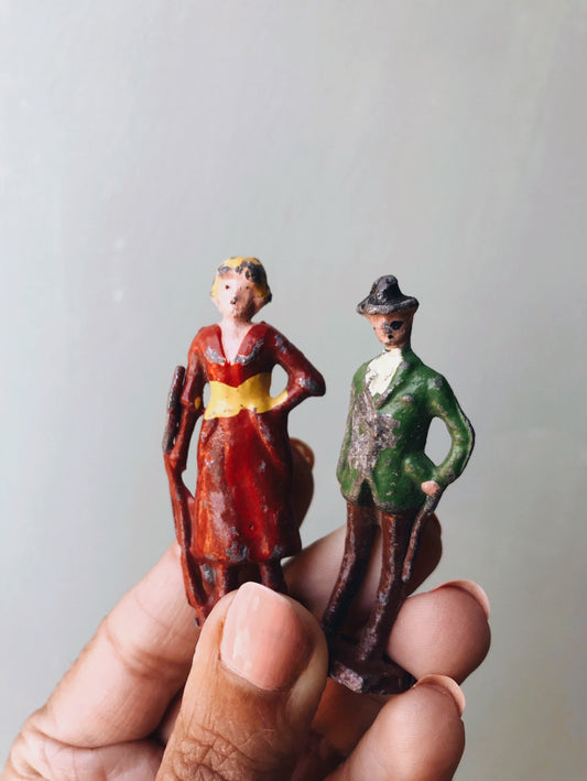 Vintage Lead Figurines - Stone & Sage 