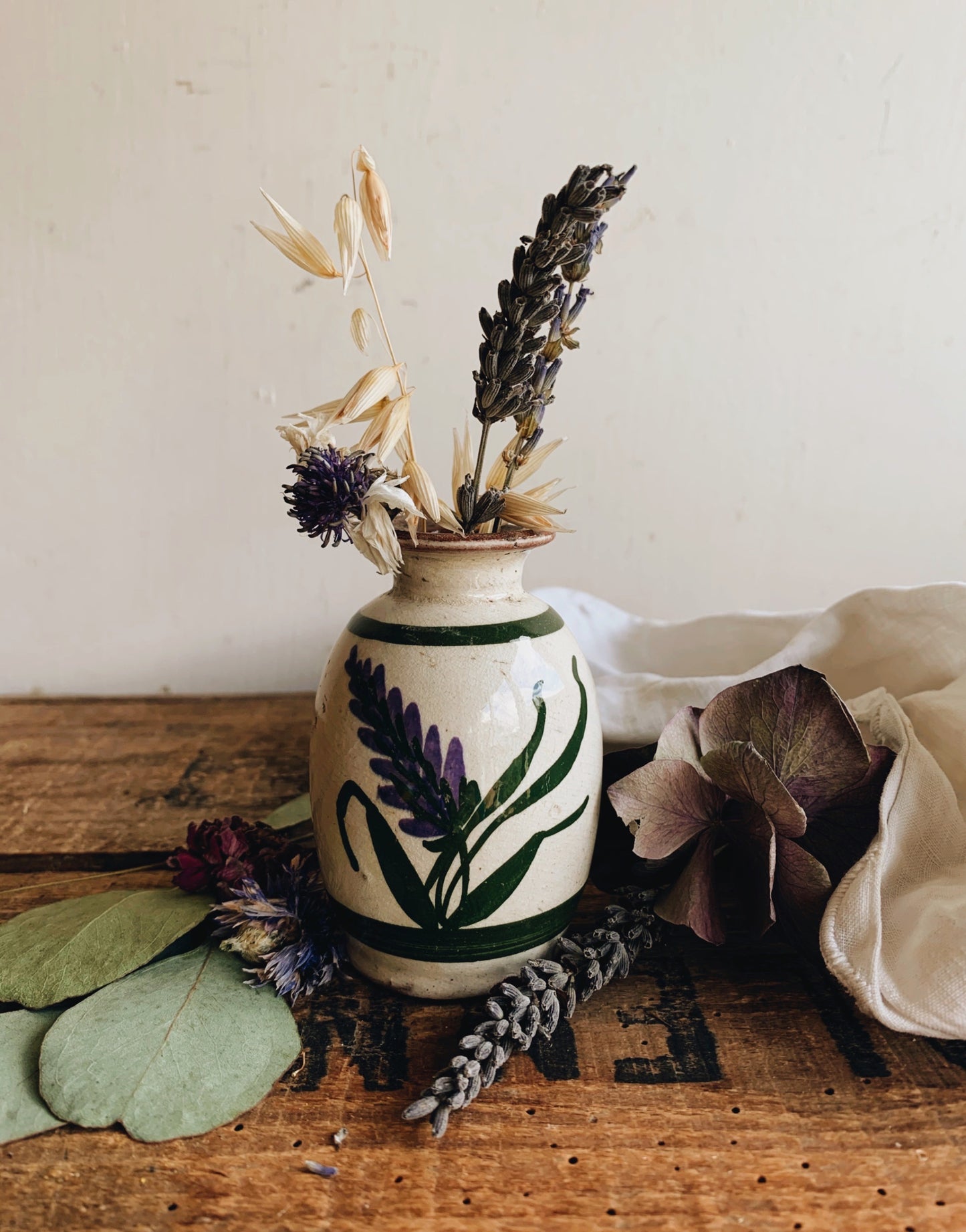 Vintage Devon Lavender Pot