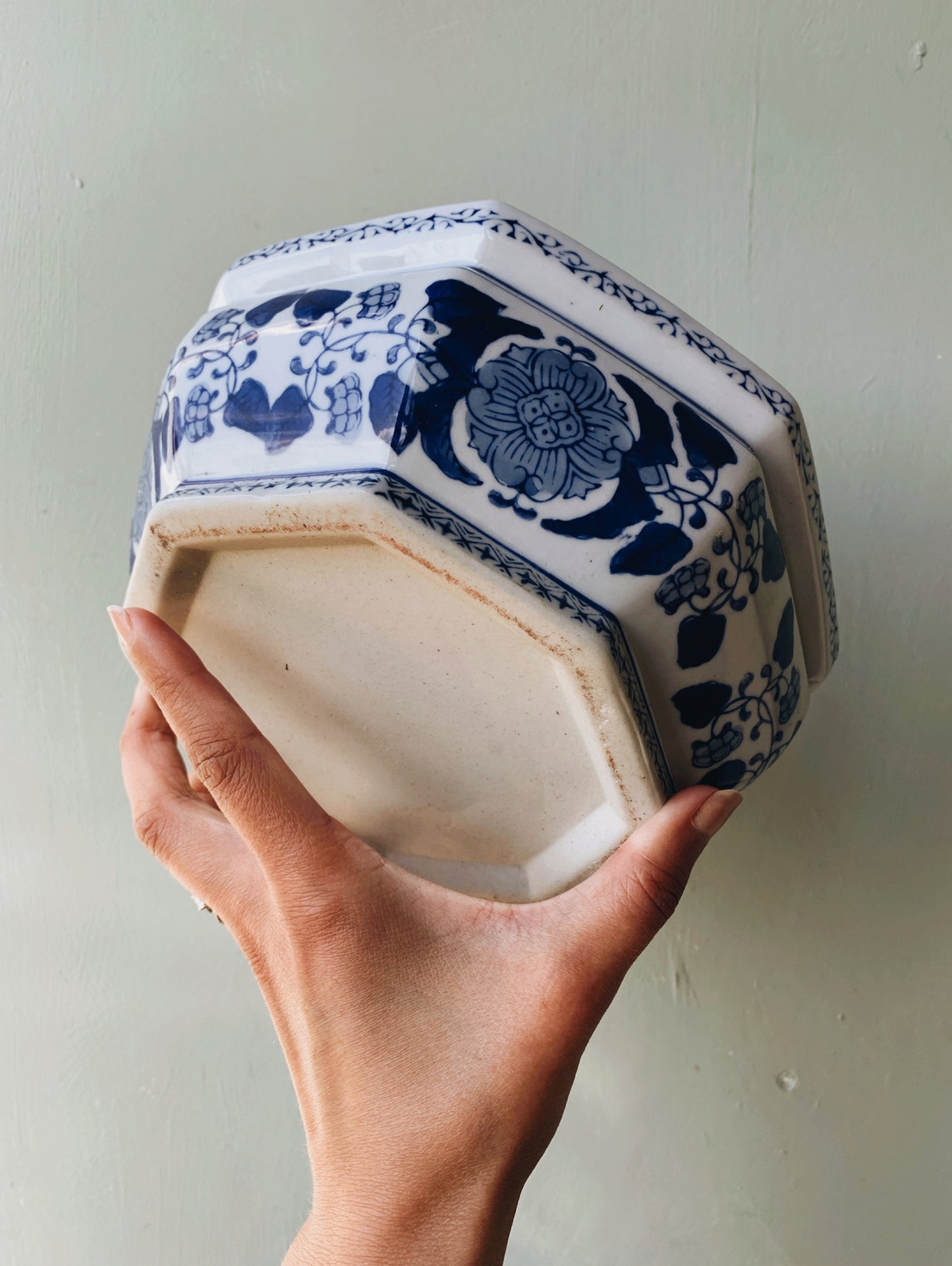 Large Antique Ming Style Planter (UK shipping only)