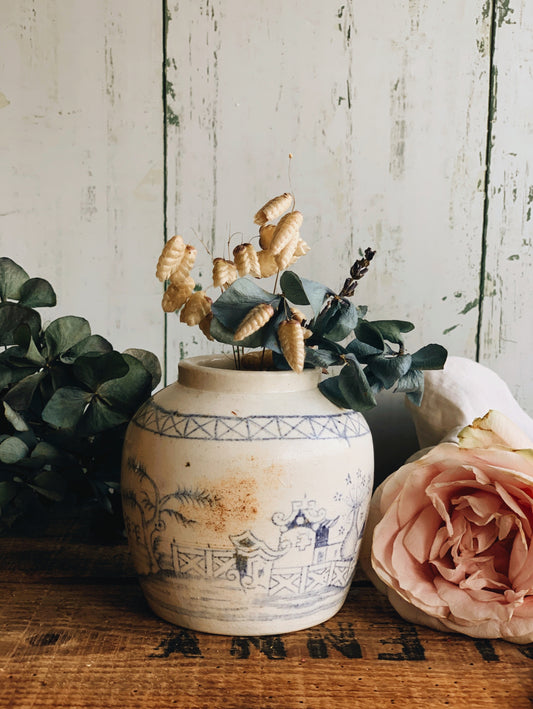 Antique Oriental Ginger Jar