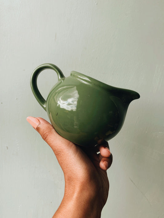 Vintage Green Jug