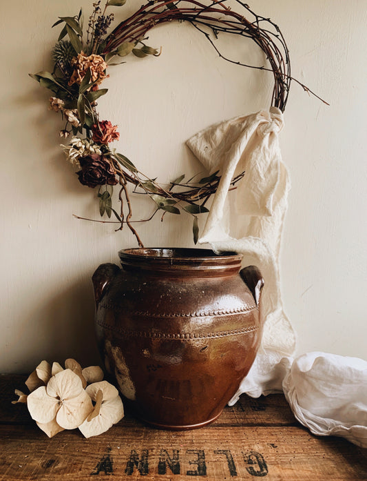 Antique French Confit Pot (UK Shipping only)