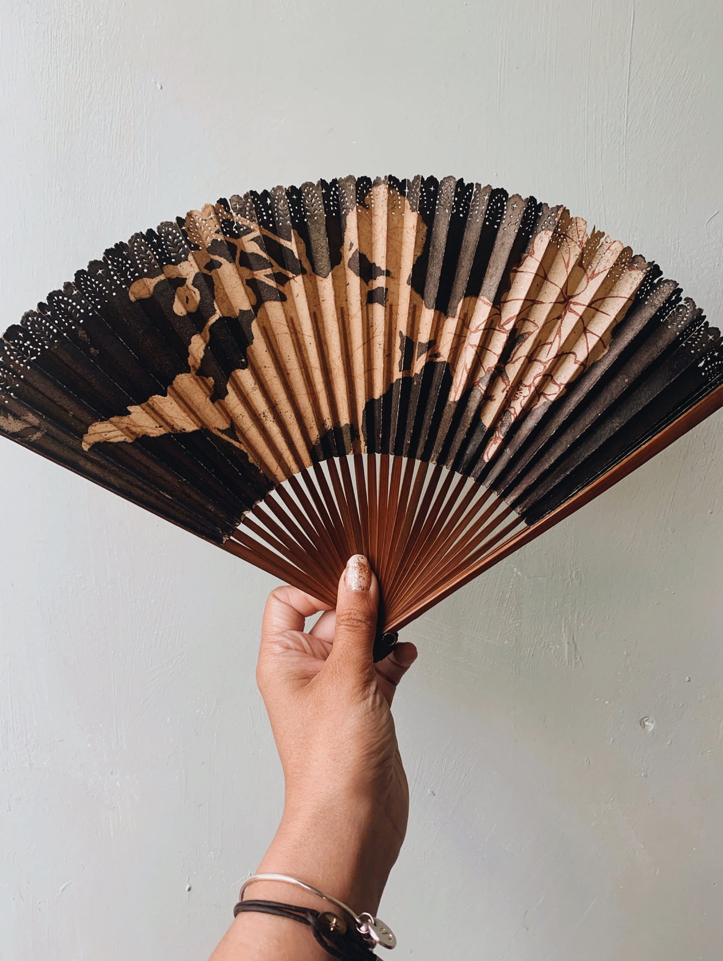 Vintage Wooden Fan