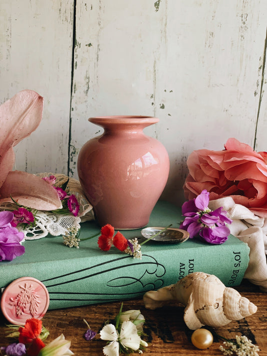 Vintage Pink Ink Pot