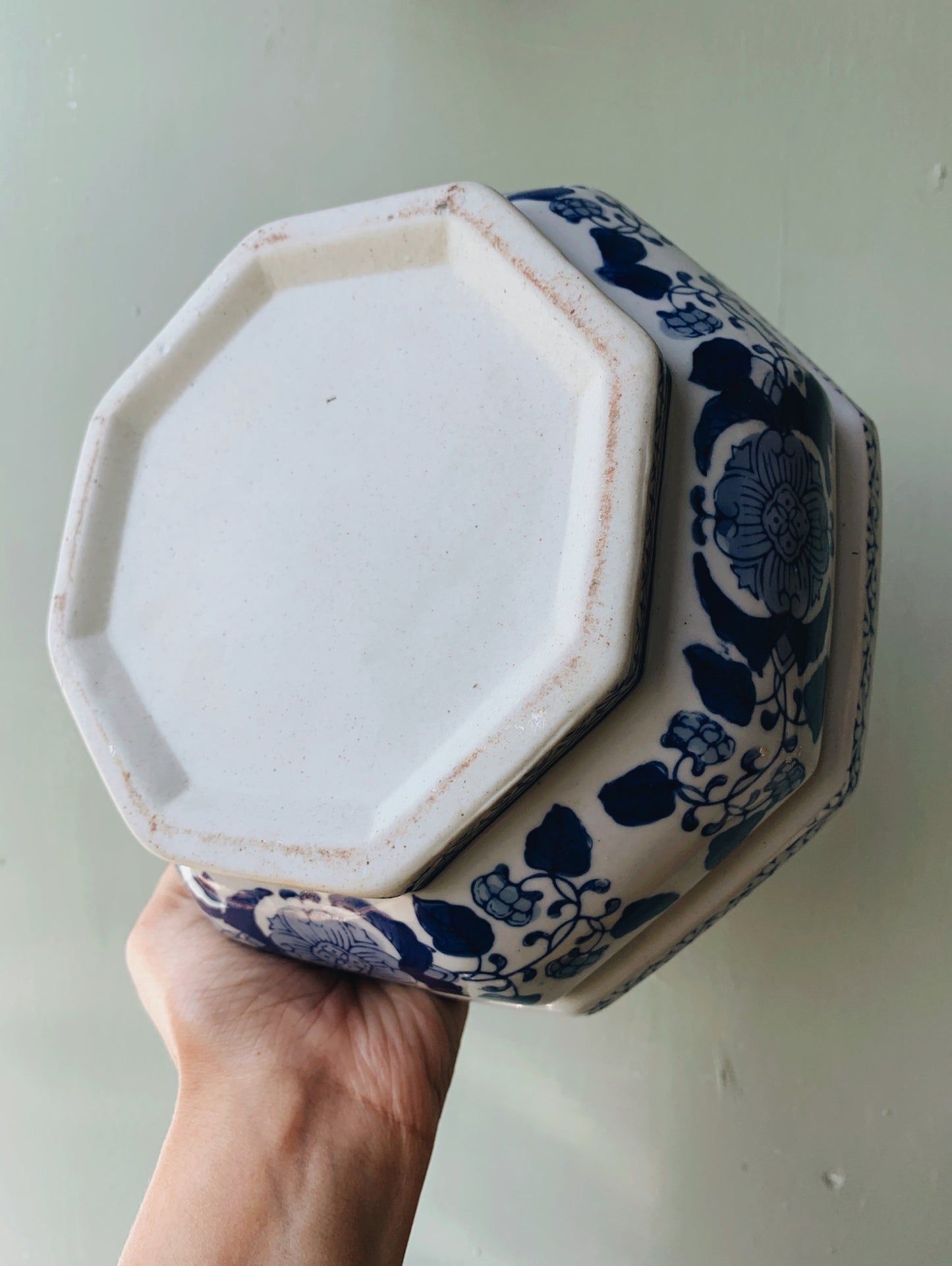 Large Antique Ming Style Planter (UK shipping only)