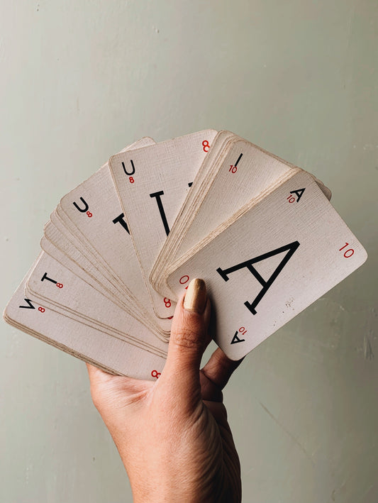 Vintage Lexicon Card Game Set