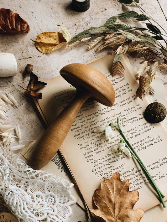 Vintage Rustic Wooden Masher